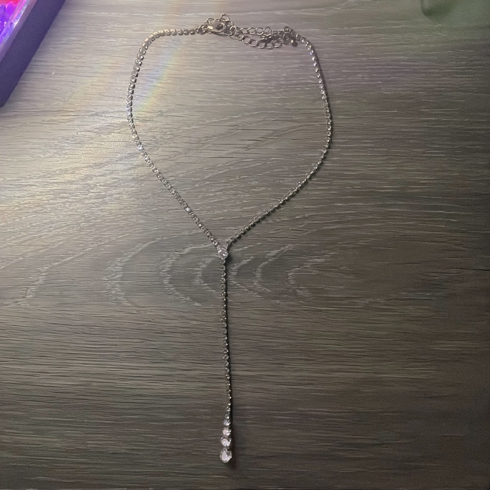 Windsor silver necklace